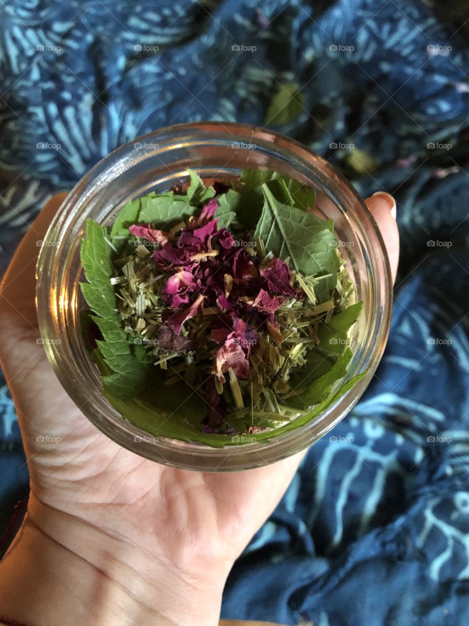 Dried herbs and flowers