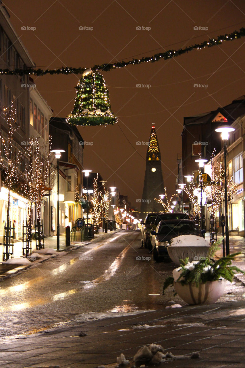 iceland reykjavik wintertime by ronwald