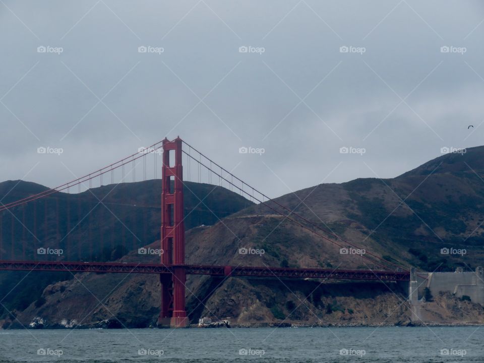 Golden gate bridge. Golden gate bridge in San Francisco