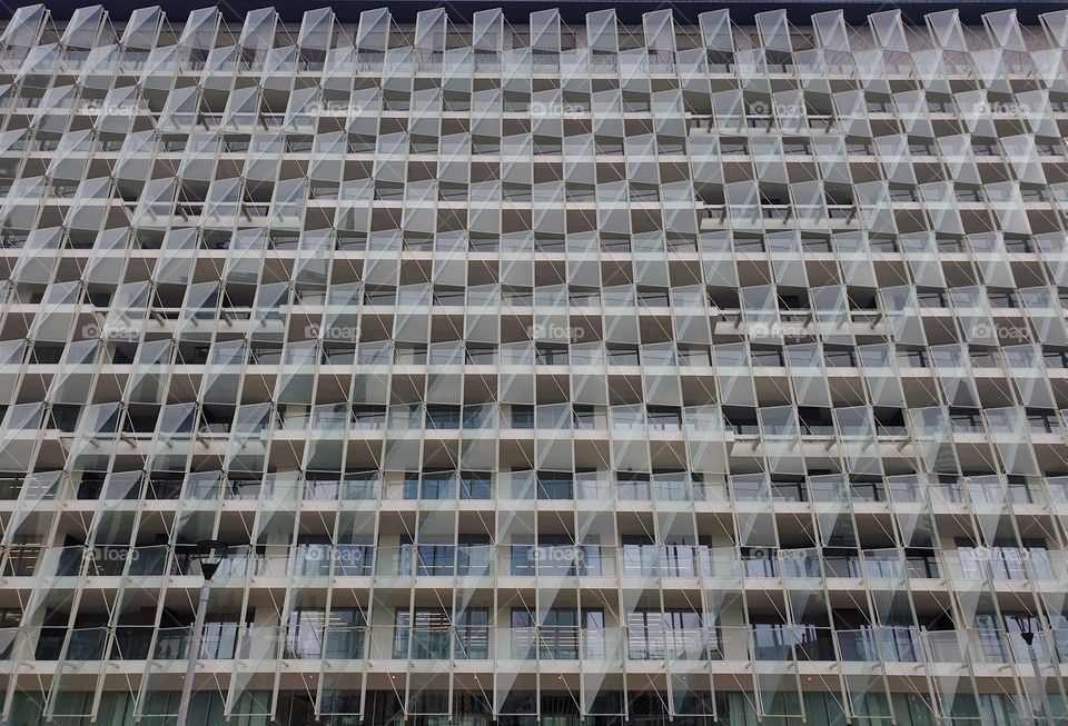 Modern architecture in monochrome