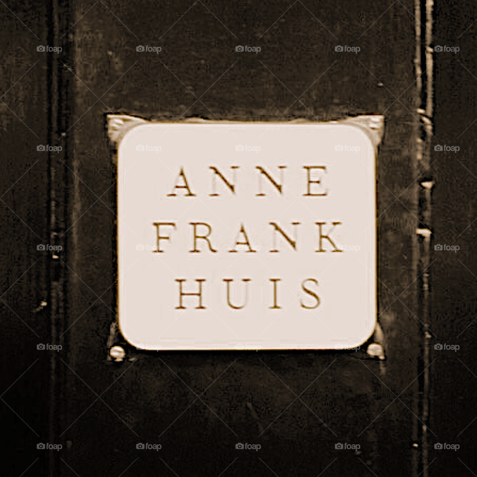 Anne Frank. Amsterdam