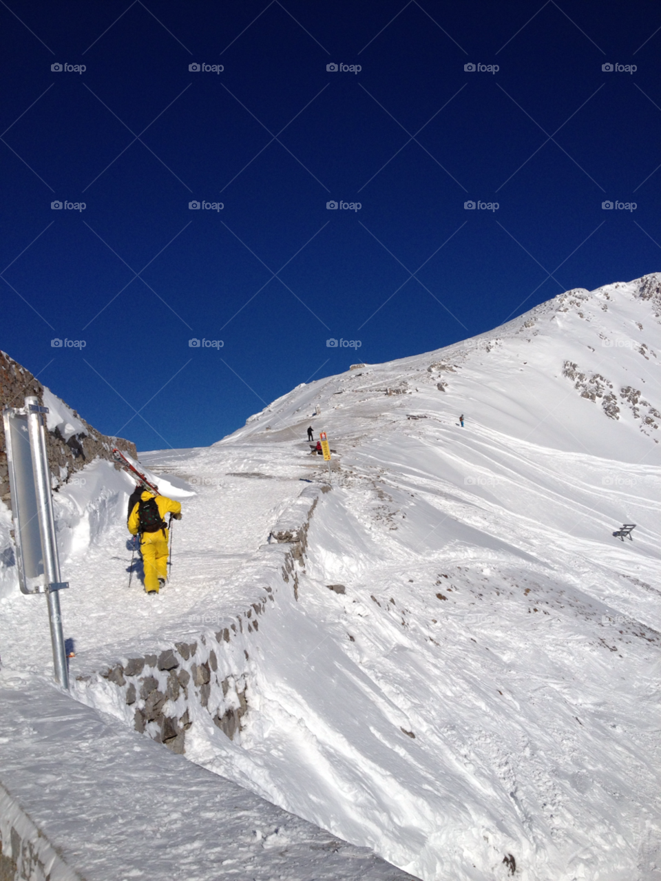 mountain skiing innsbruck by lynn7507