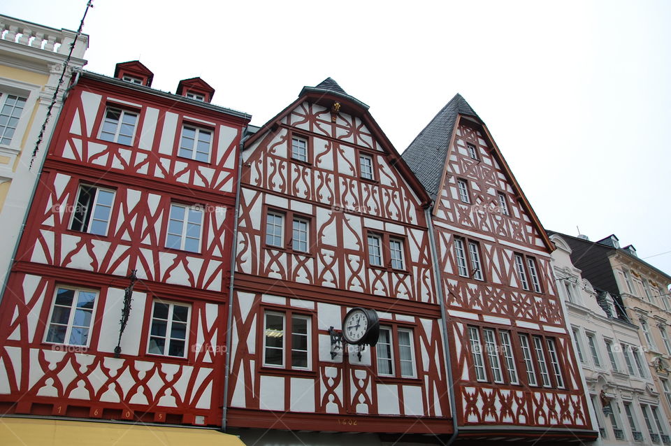 Half-timber homes in Cochem
