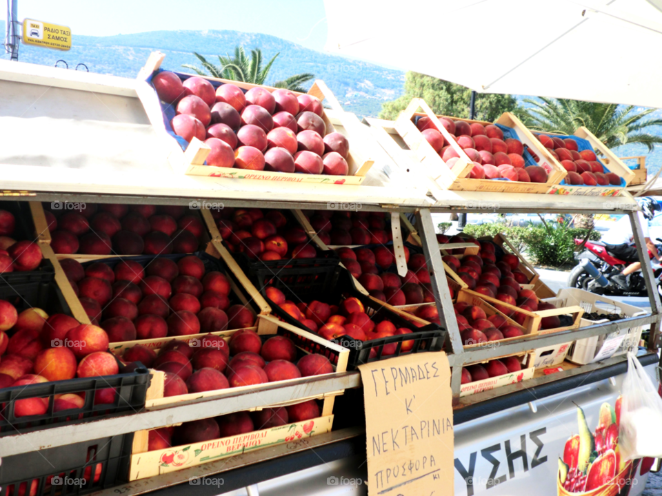 fruit market sale greece by cabday