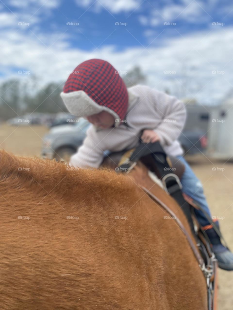 Boy & his horse 