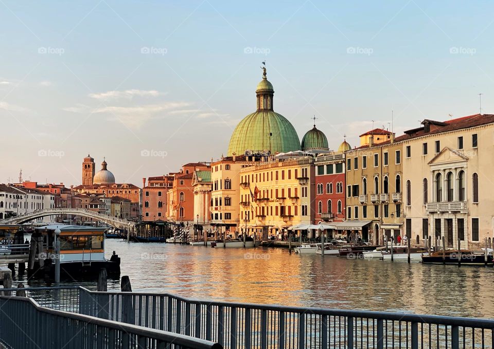 Sunset in Venice 