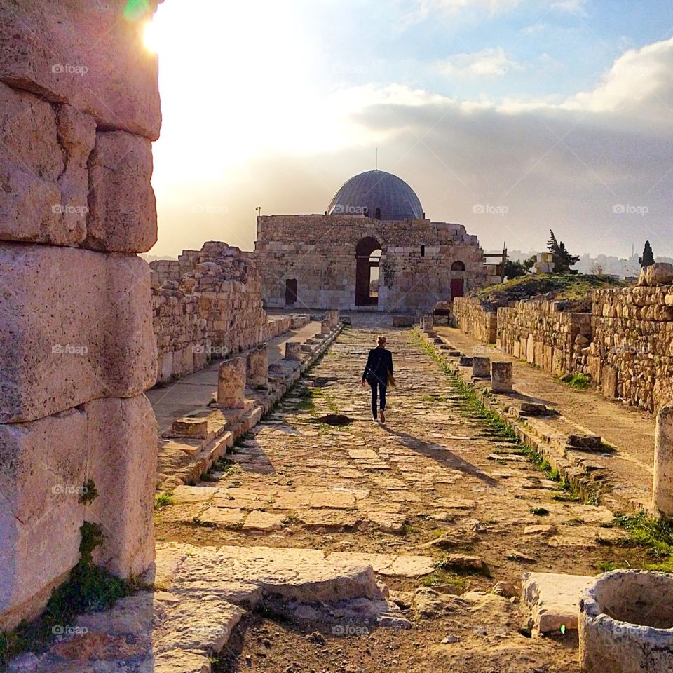 Jordan . Ruins in Jordan 