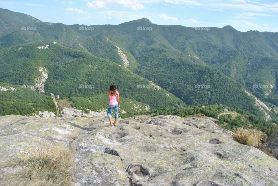 Beautiful mountain view in Bulgaria