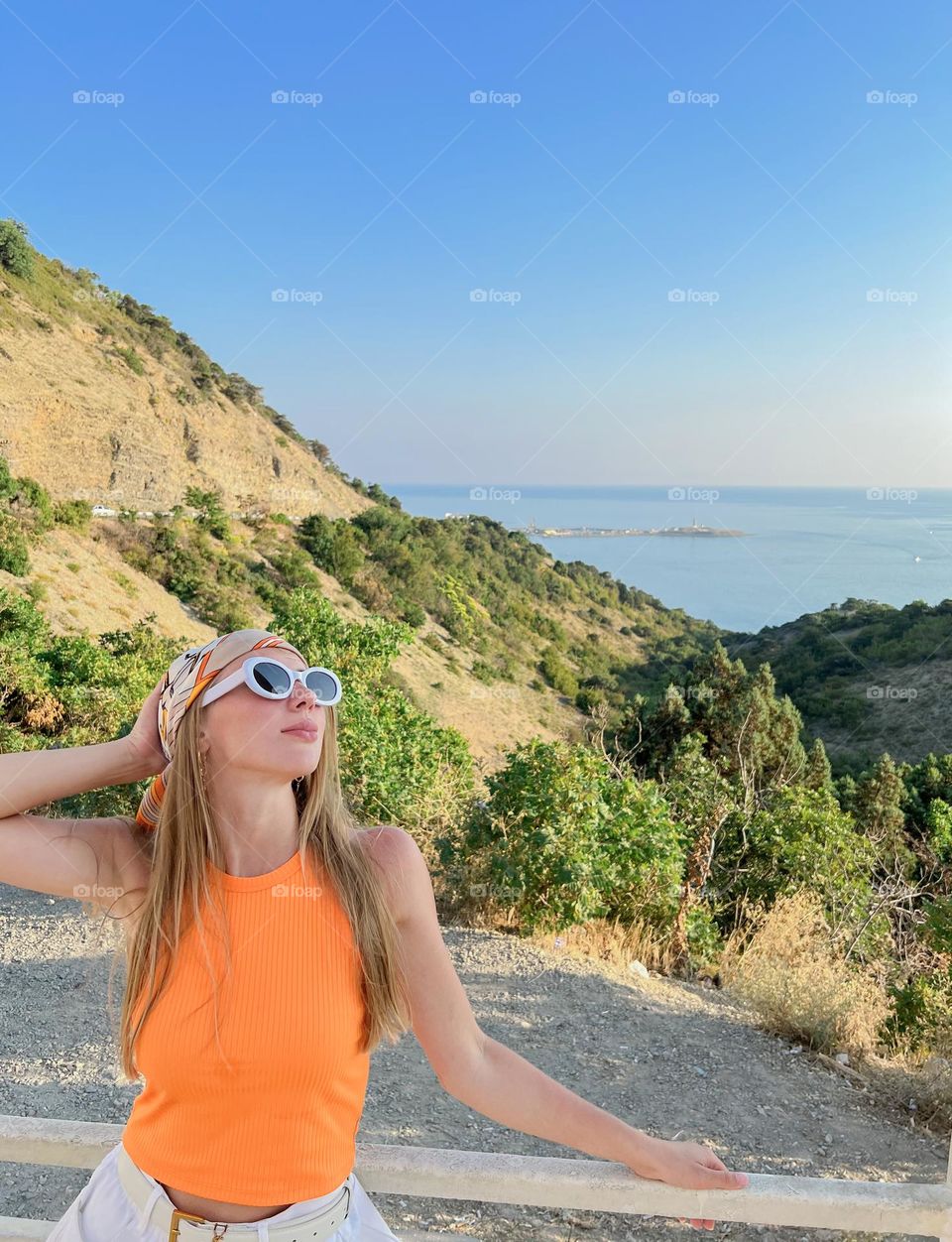 Young beautiful girl smiling