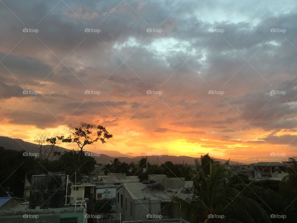 Sunset Haiti 