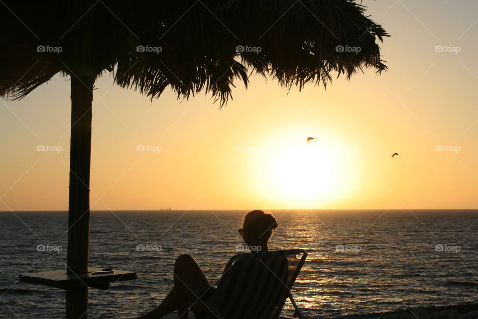 sunset in zakynthos