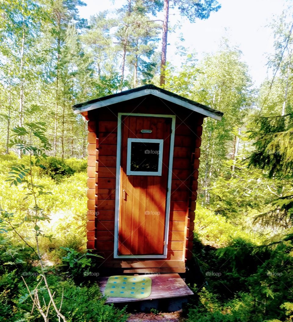 Outhouse in Pargas, Finland