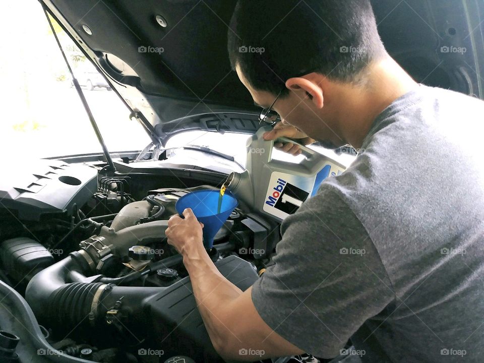 Car maintenance -oil change