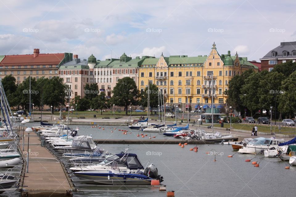 The Cityscape of Helsinki