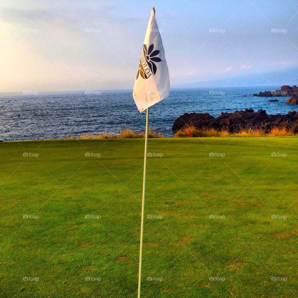 Pacific Ocean View Green