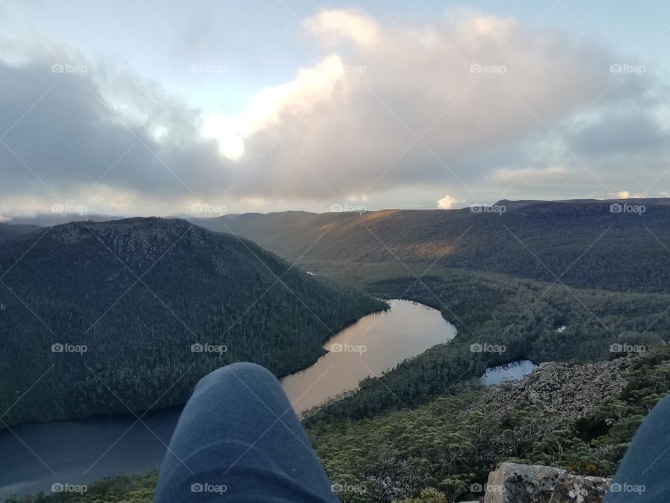 Overlook of Mount Feild National Park, Tasmania