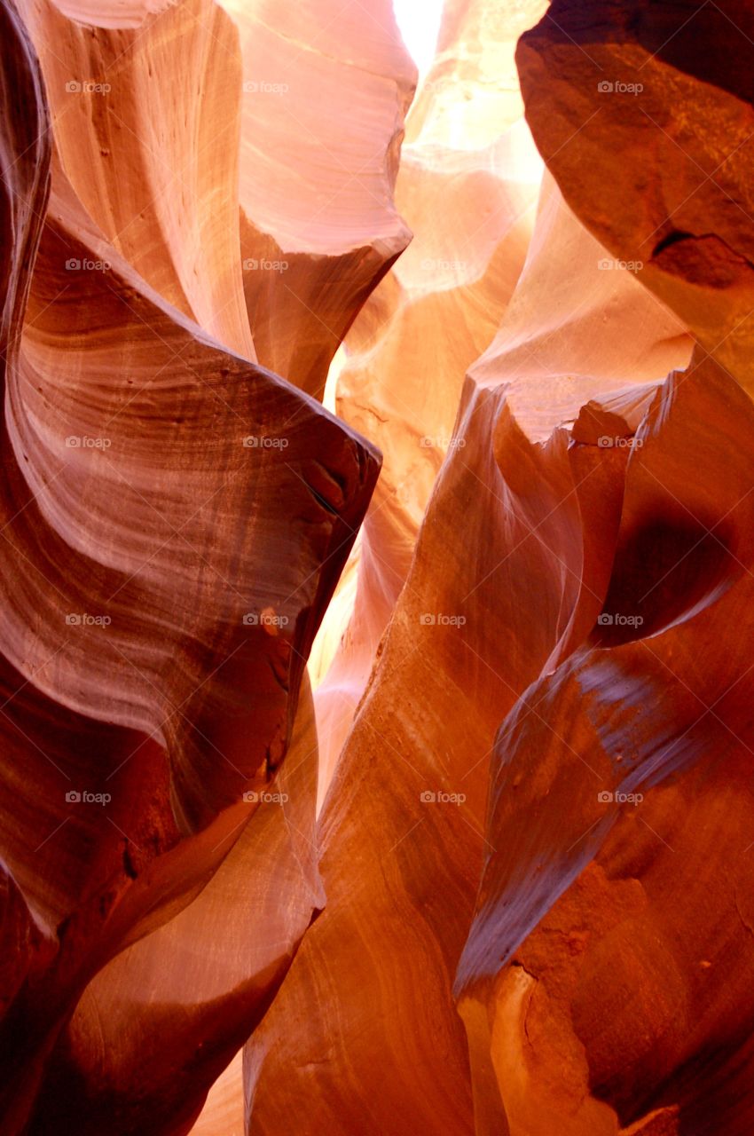 Jumble Of Curves In Antelope Canyon 