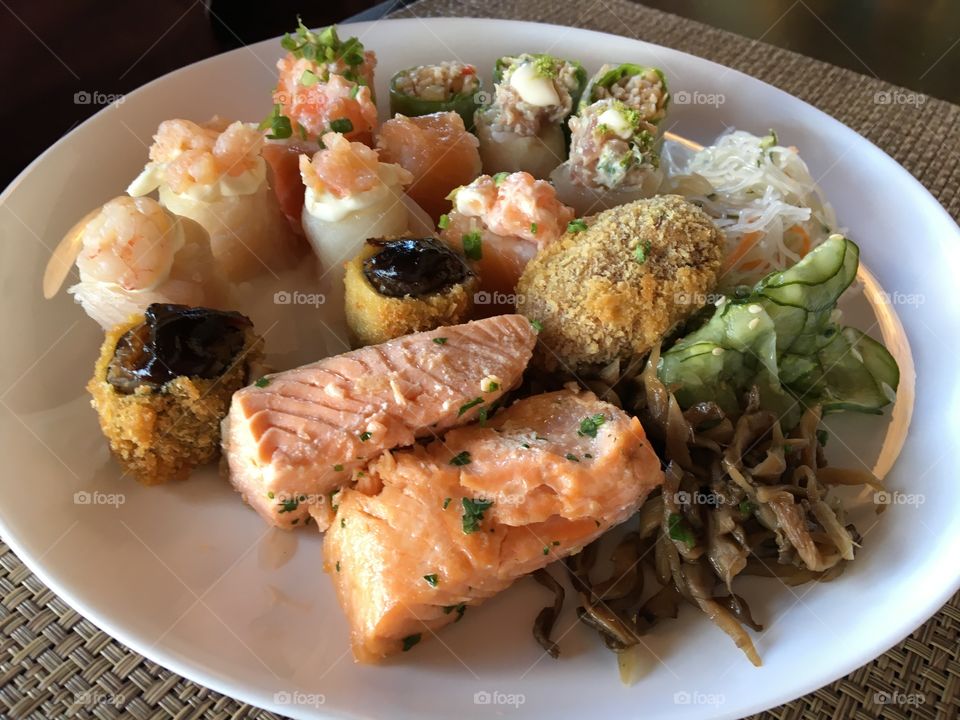 Japanese food for lunch