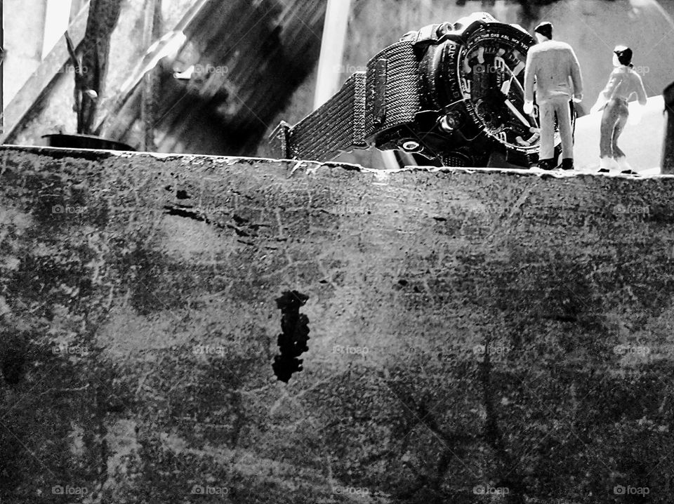 The world of liliput, the watch belongs to the giant