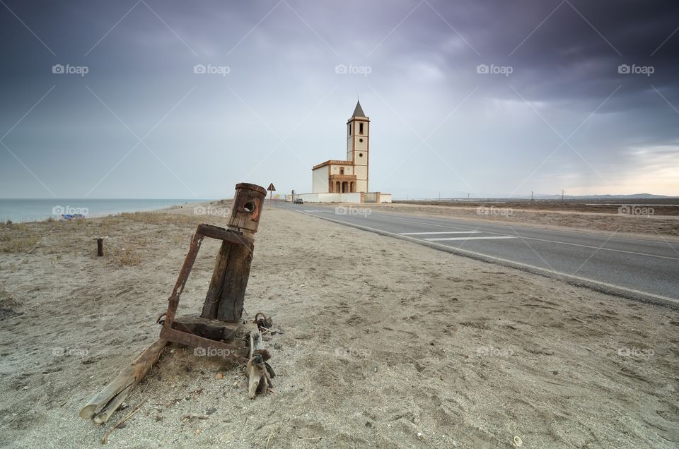 Natural park of Cabo de Gata in Almeria (Spain)