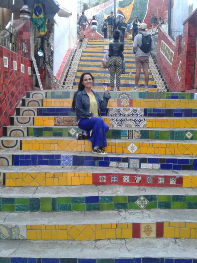 Urbano e x rural, (lapa staircase, Rio de Janeiro