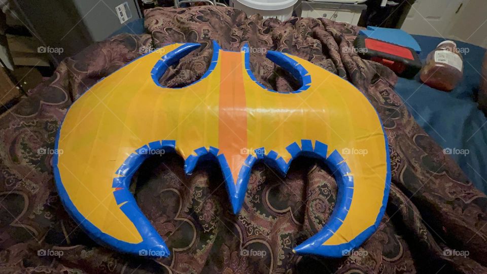 Made completely from scratch, our son is terminally Ill his middle name is Batman. He asked dad to make him a Batman toy. They love it best DIY toy yet. We make our kids toys all time. They last longer and we make them with love and care. God bless