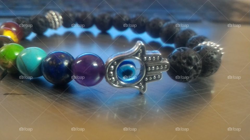 7chakra  recee cryatal braclets