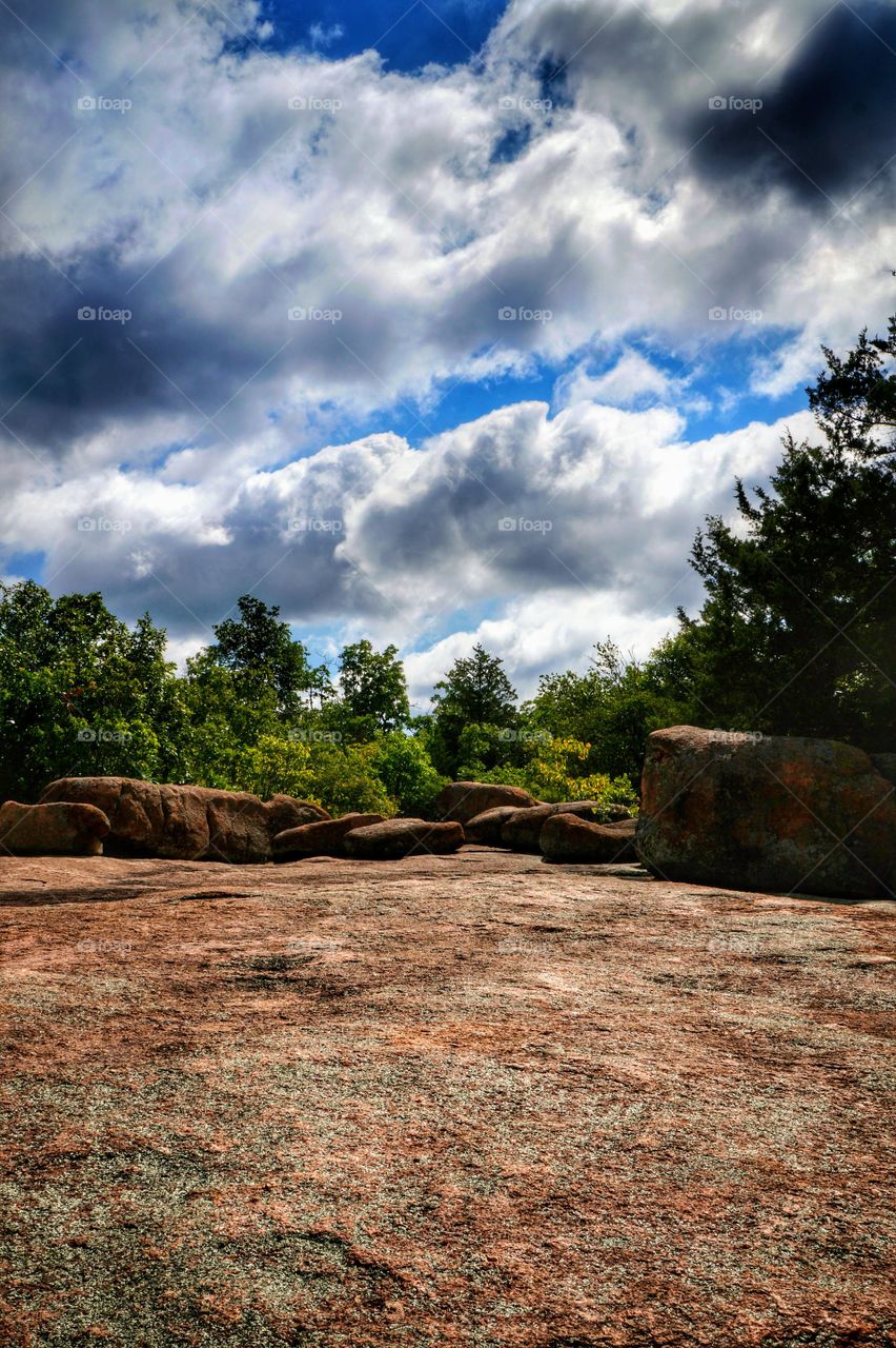 Scenic landscape view