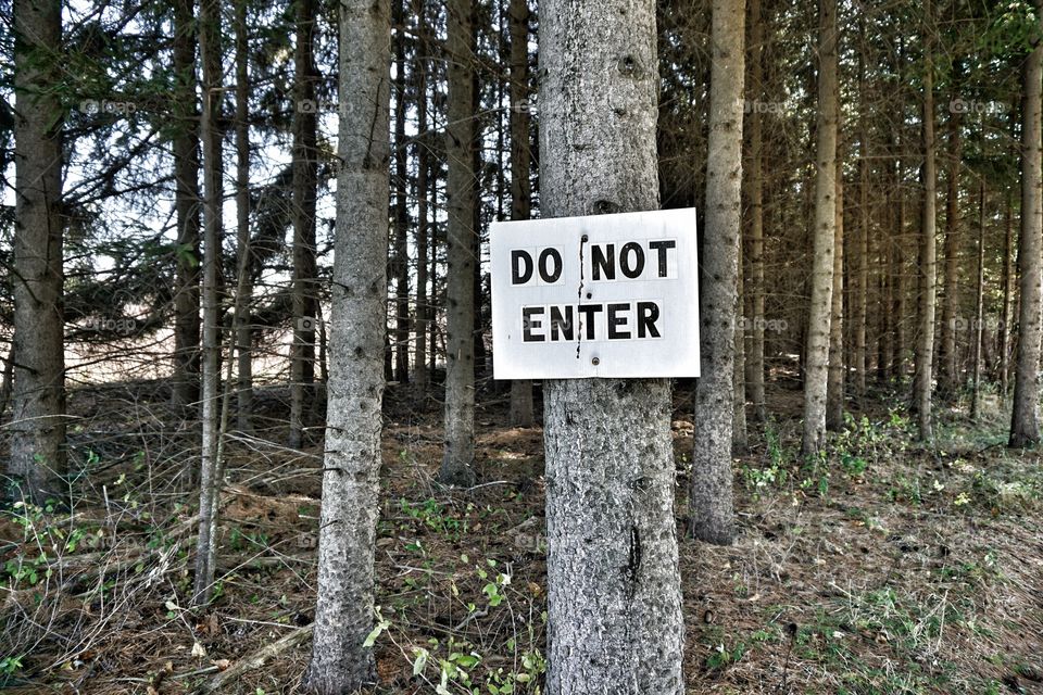 Do Not Enter