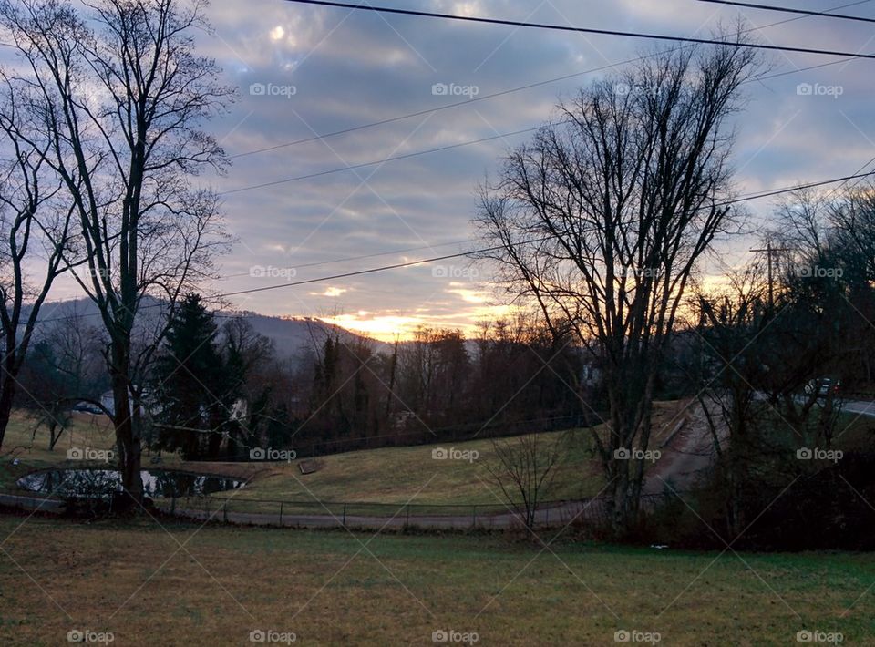 Sunrise in West Virginia