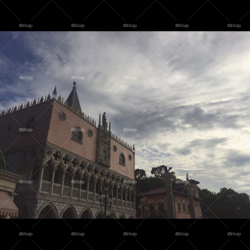 Final escapade into the gothic arts; buildings towards the edge of town. (Contact for photo without border. :D)