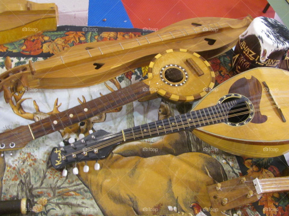 Instruments. Handmade musical instruments
