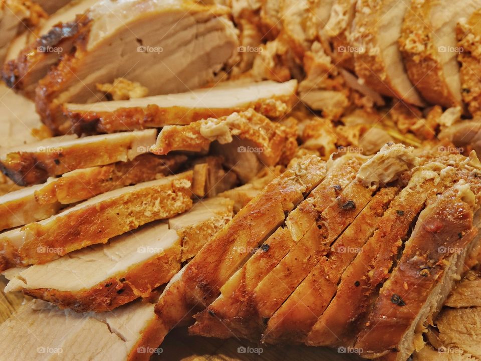 Roast Pork. Savory Sliced Pork Roast
