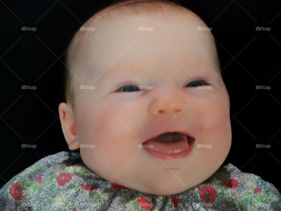 Laughing Baby Girl