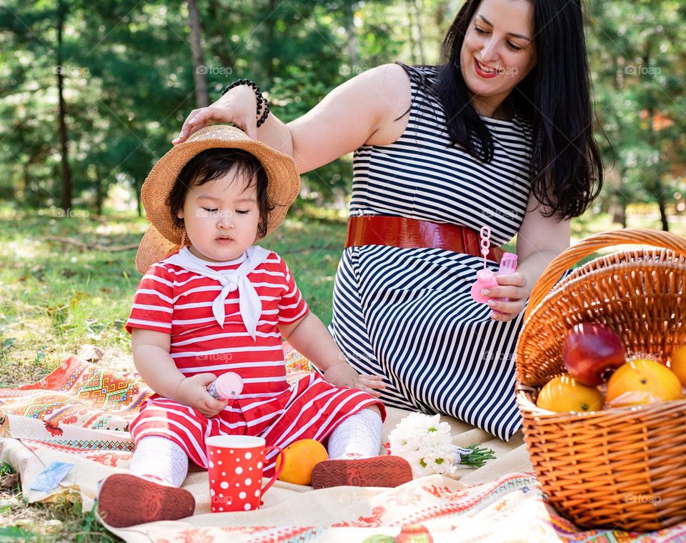 picnic at the park