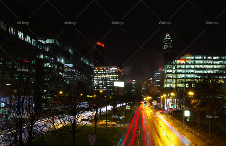 Cityscape during night