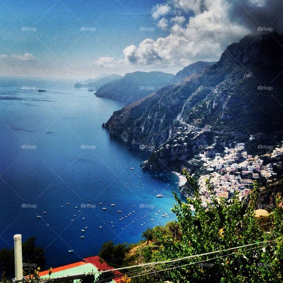 View of Positano