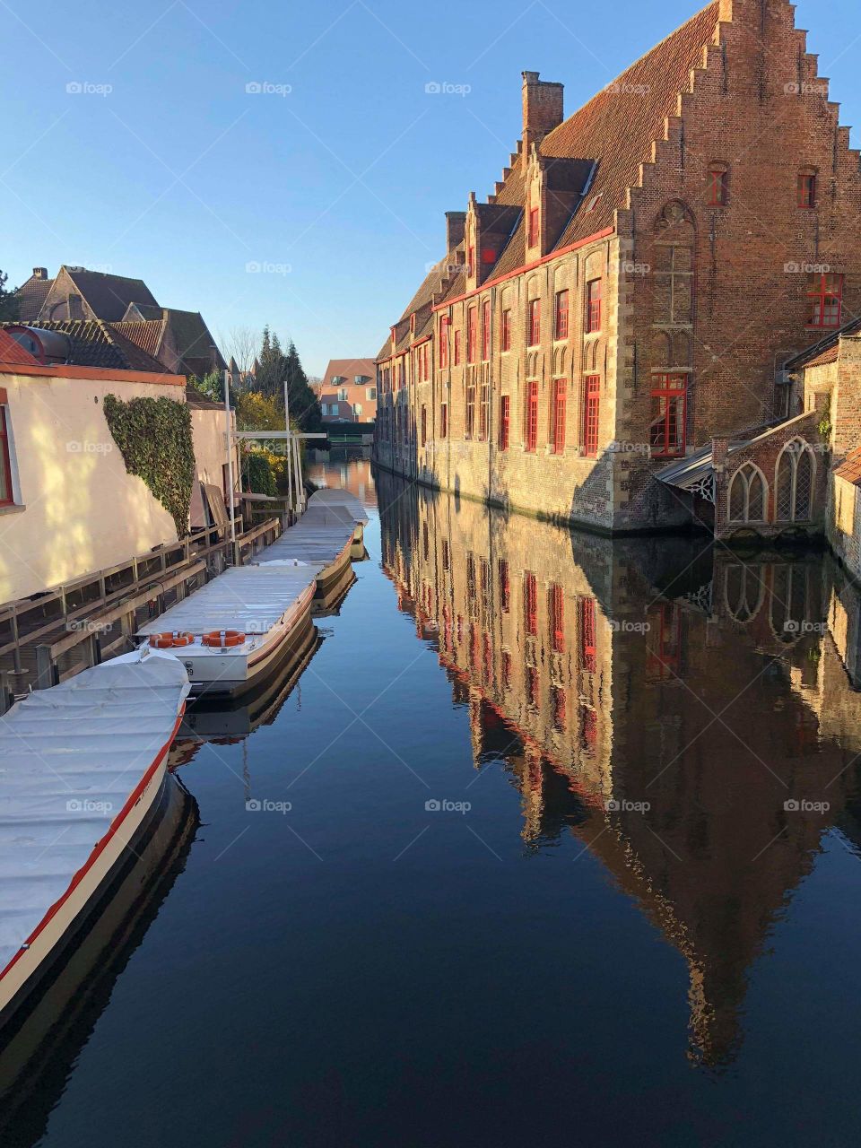 Nice walk around Bruges this morning.