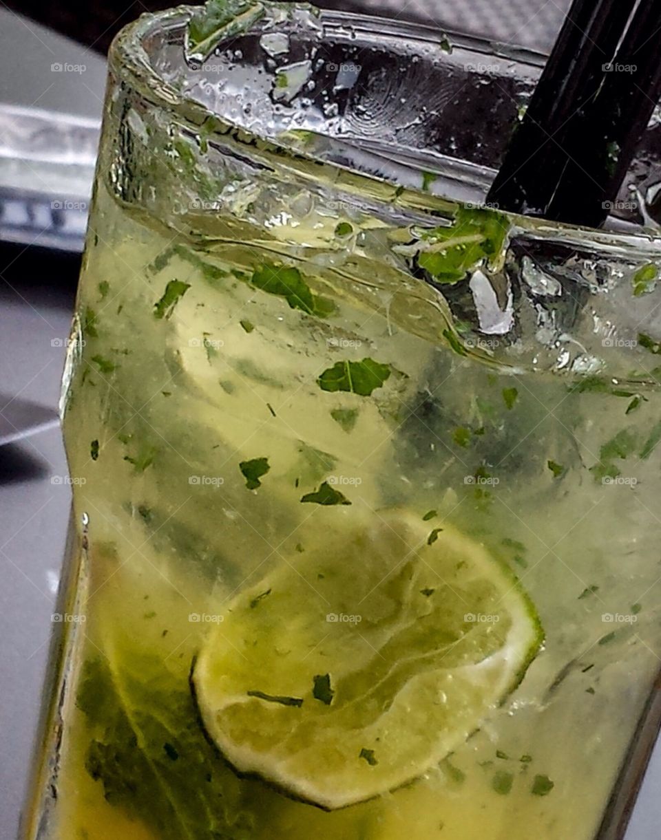 A perfect fresh mojito