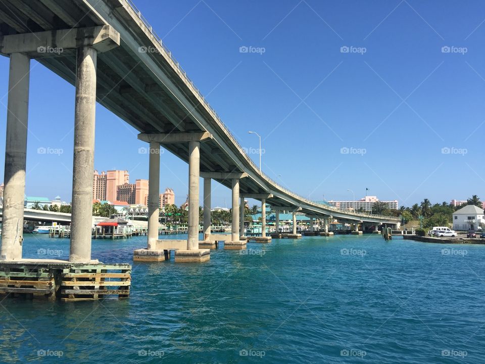 Bridge in the Bahamas