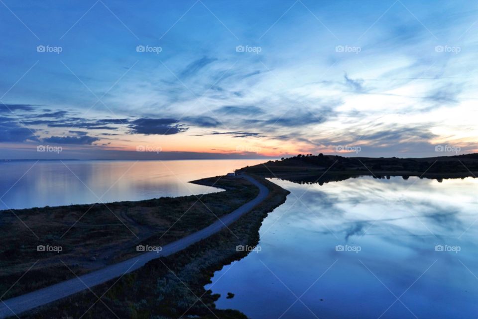 Sunset in Denmark 