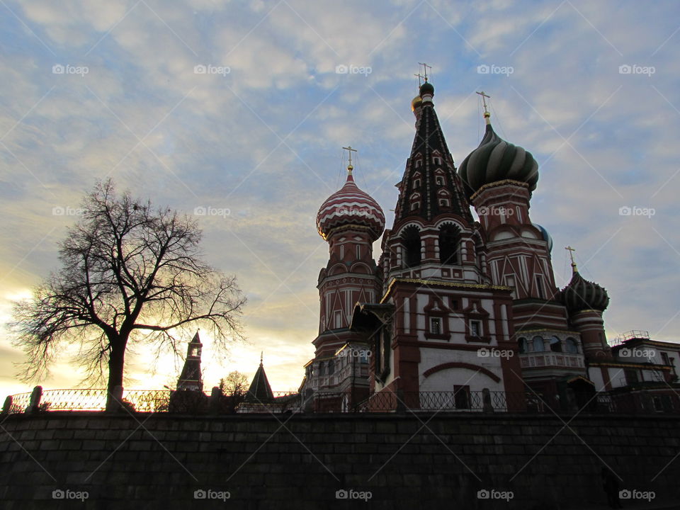 Moscow Saint basile church 