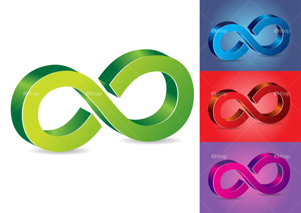 Infinity sign / symbol illustration