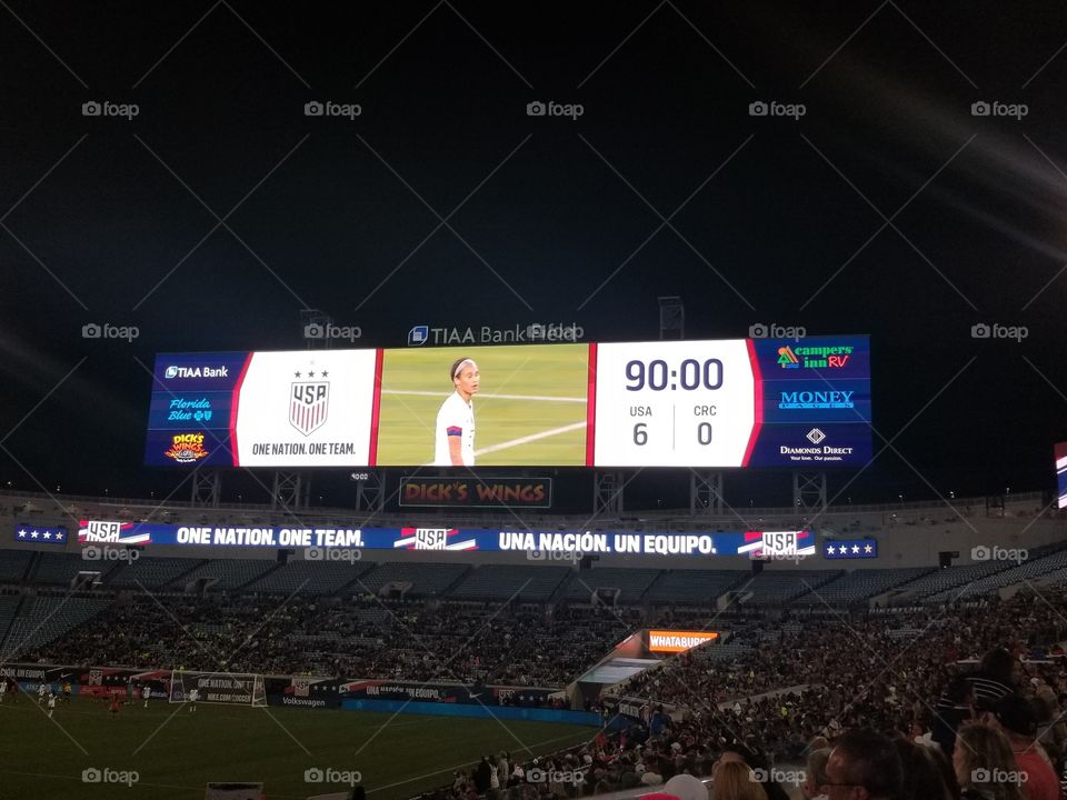 USA vs. Costa Rica @ TIAA Field in Jax