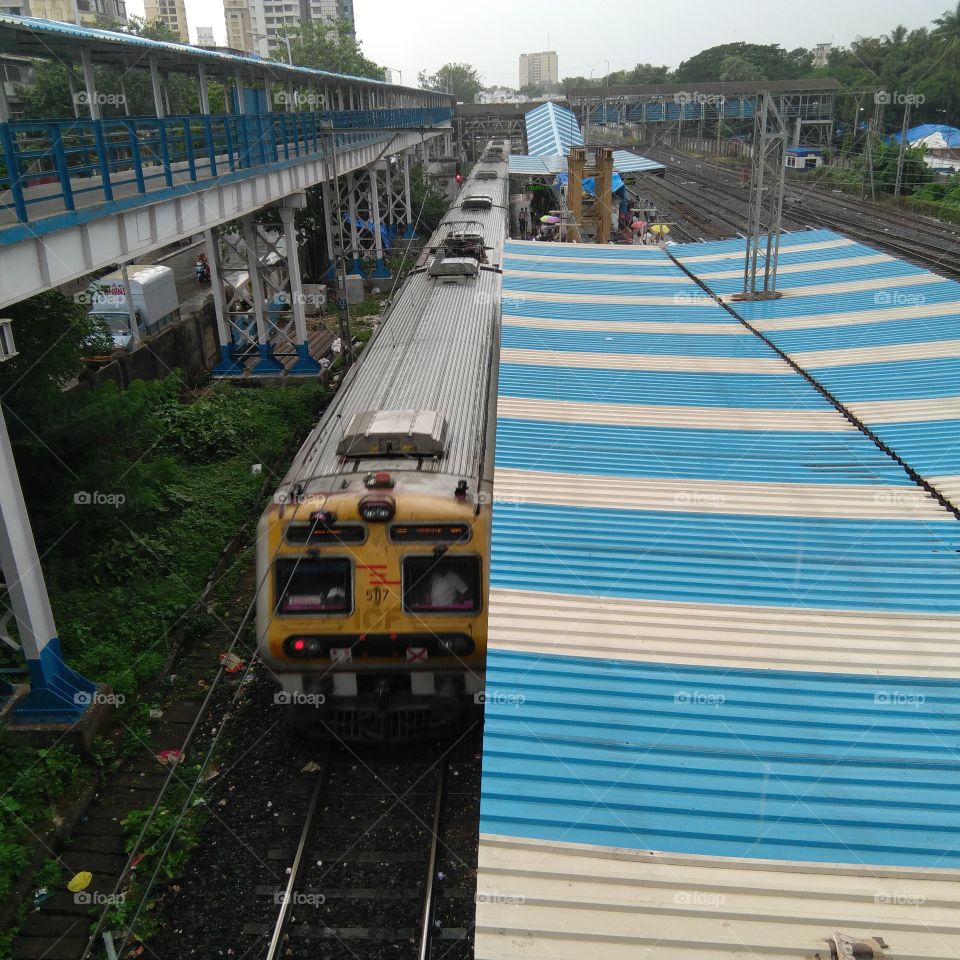 Indian railways station