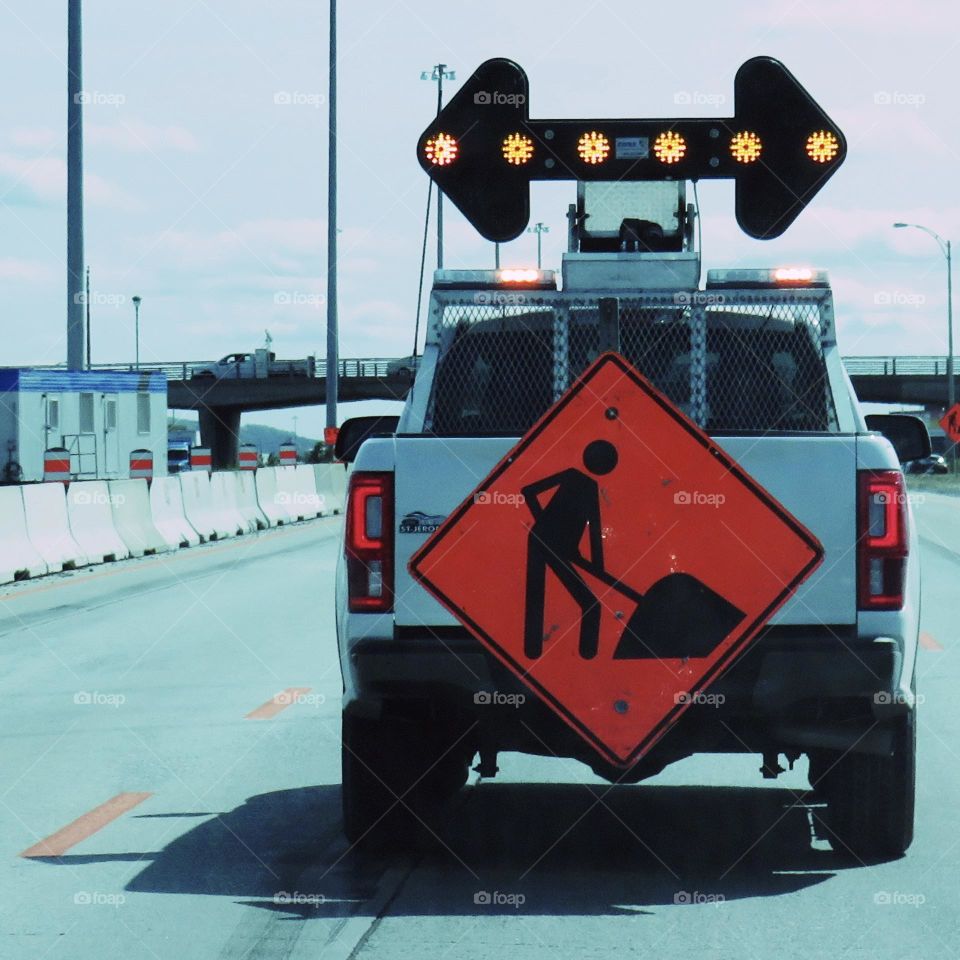 Highway work...