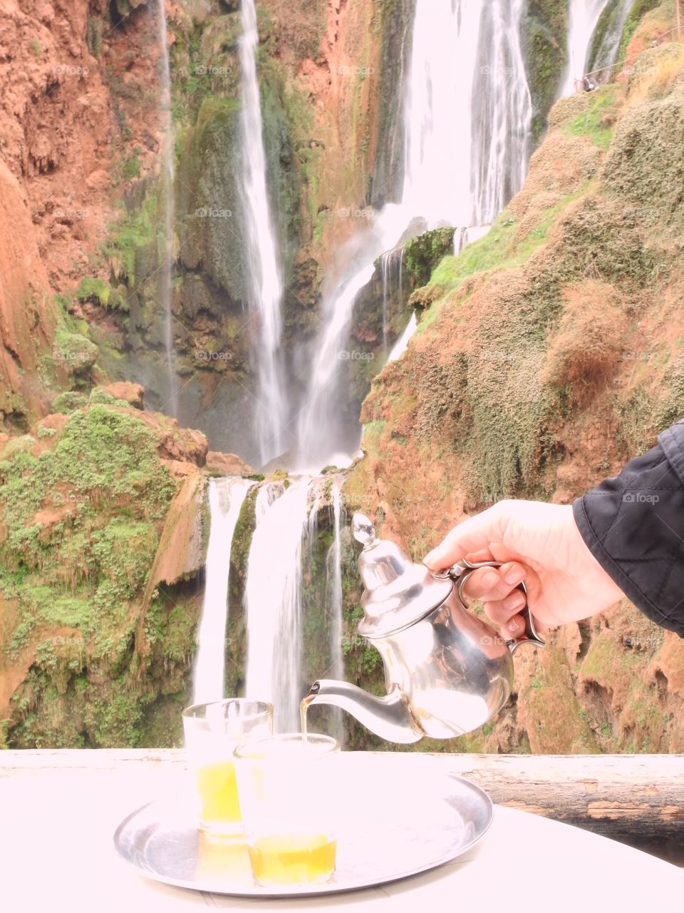 Pouring Tea 