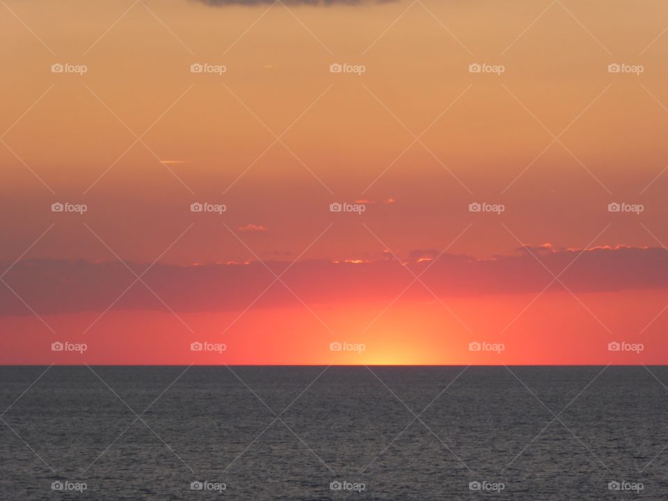 #5, sunset over Lake Erie USA 