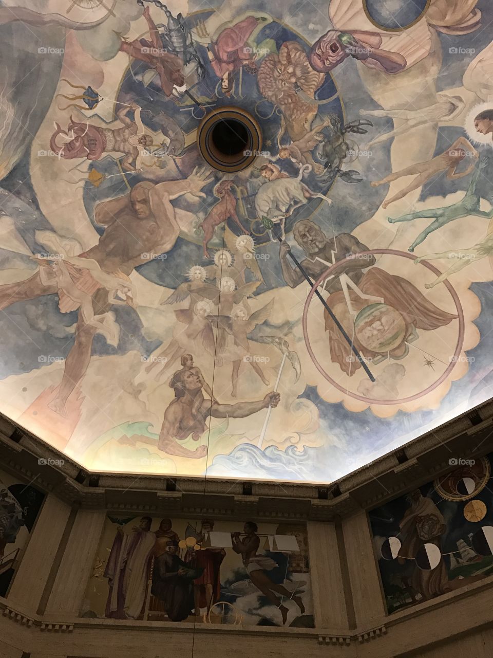 Ceiling painting