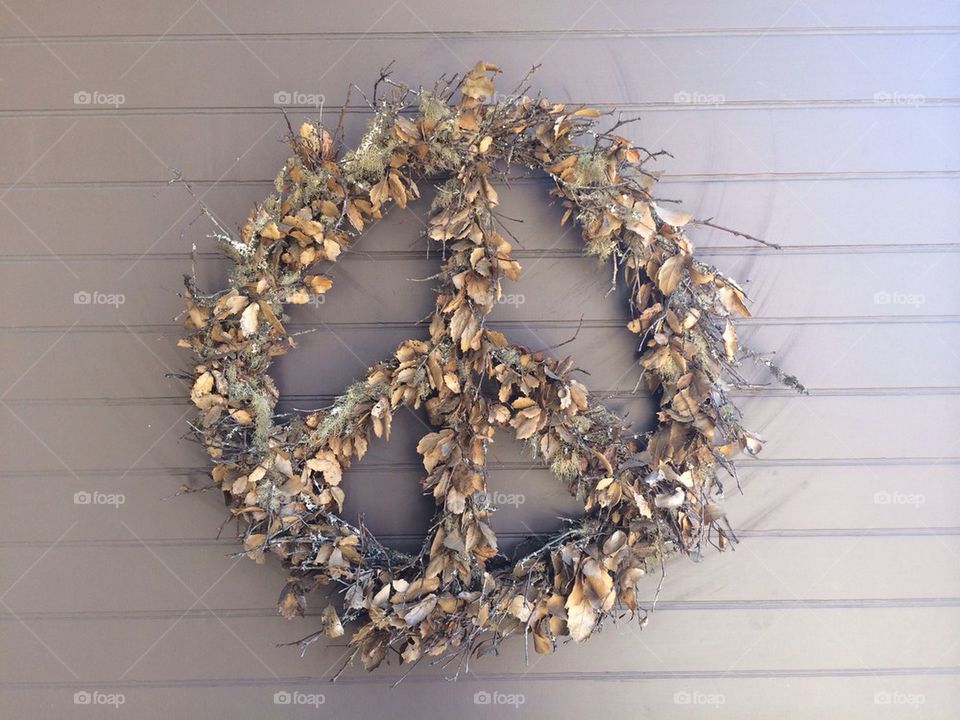 Peace wreath
